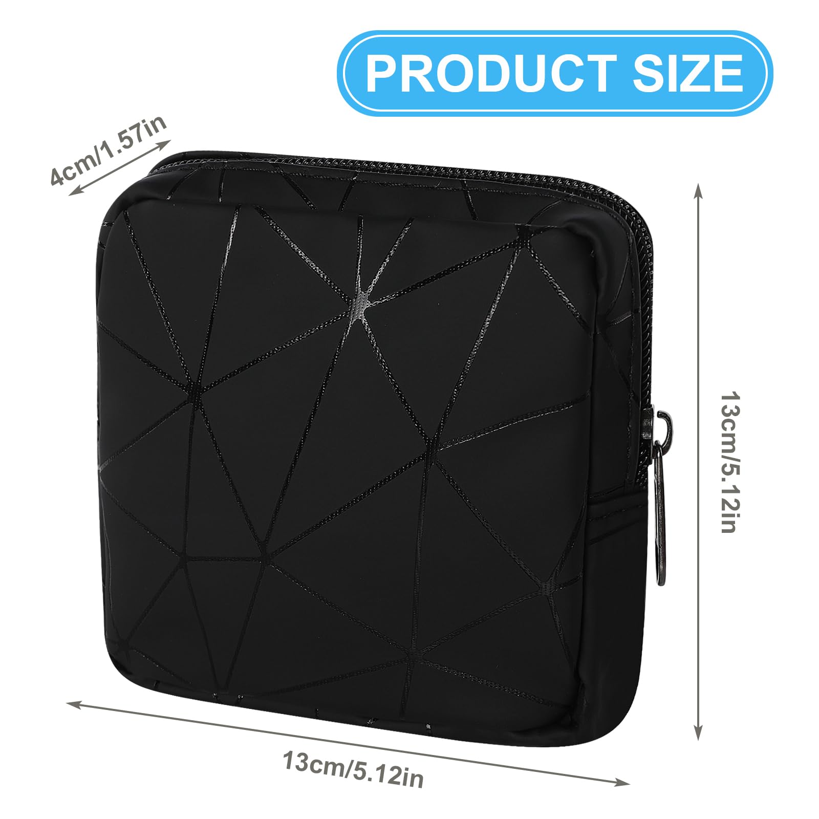 Ouligay Period Bag Sanitary Napkin Storage Bag Tampon Bag Tampon Pad Holder for Purse Menstrual Pad Ouligay uk supplements