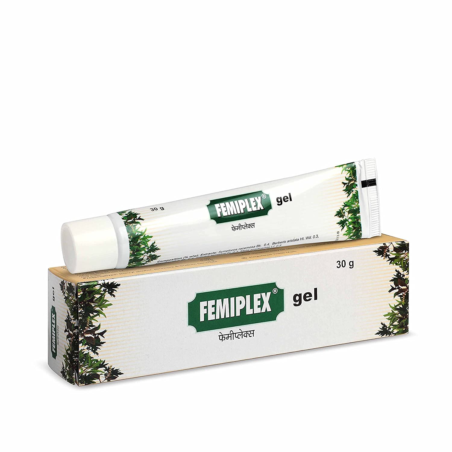Ifra Charak Pharma Femiplex Gel for Vaginal infections, itching and foul smell - 30 gms (Pack of 2) Ifra uk supplements