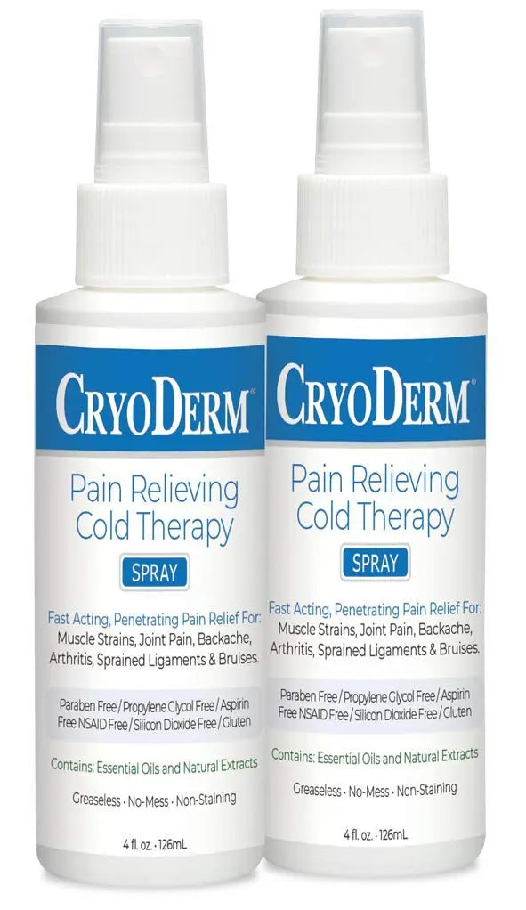 CryoDerm 4 oz Spray Cold Therapy (2 Pack) CryoDerm uk supplements