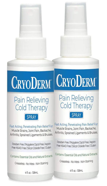 CryoDerm 4 oz Spray Cold Therapy (2 Pack) CryoDerm uk supplements