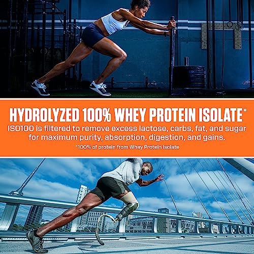 Dymatize ISO100 Hydrolyzed 100% Whey Isolate Protein Powder in Dunkin' Cappuccino Dymatize uk supplements