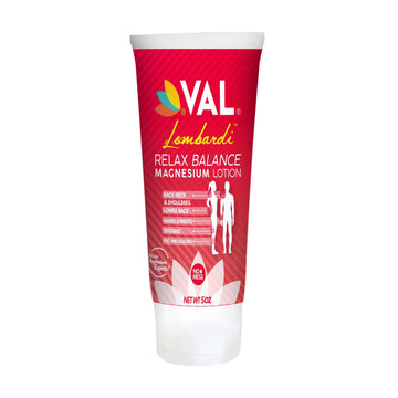 VAL Lombardi Relax Balance Magnesium Lotion | Arnica, Camphor & Menthol | Fast Relief for Joints, Muscles, Back, Shoulders, Feet | Non-Greasy | 5oz VAL uk supplements