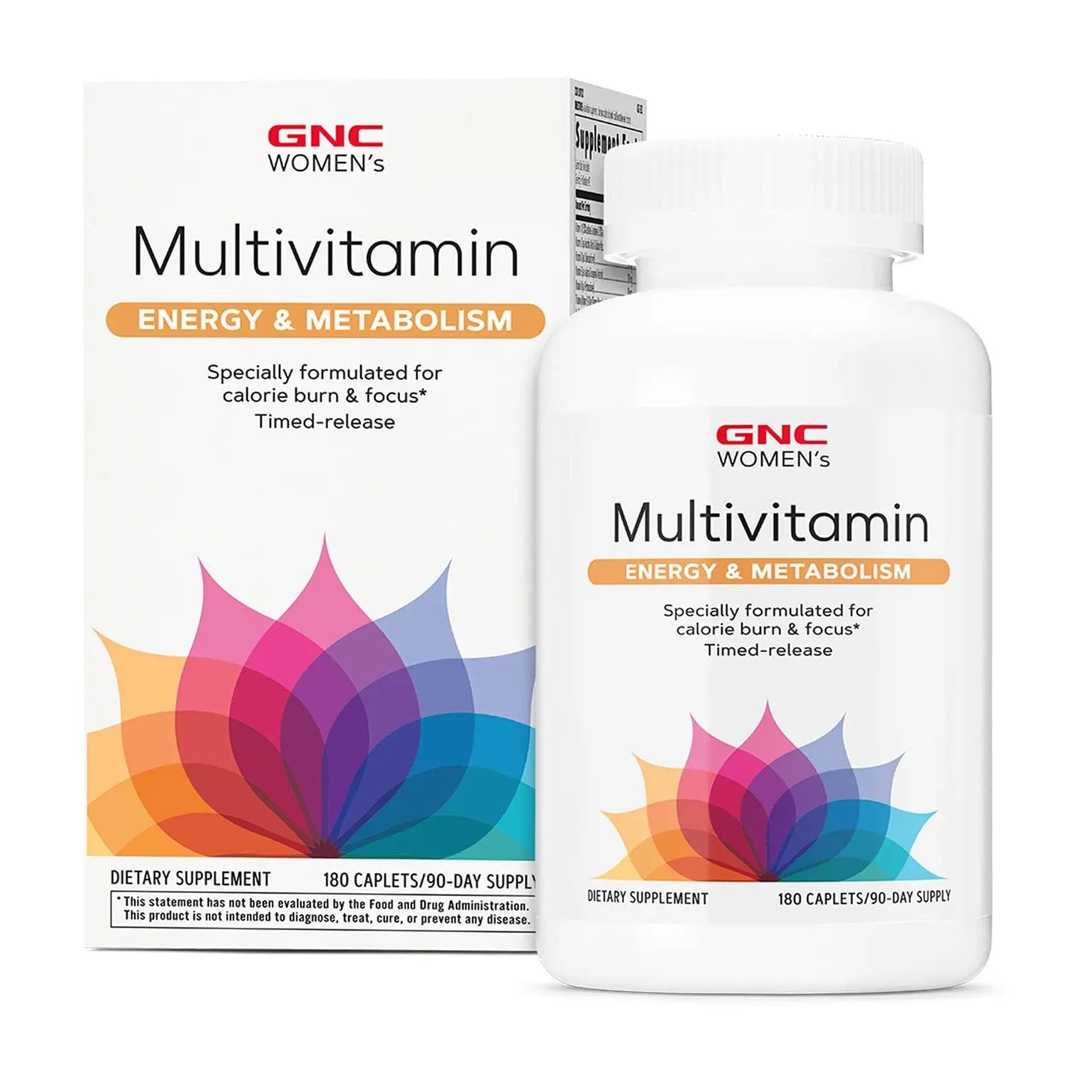 GNC Women’s Energy and Metabolism Multivitamin Caplets, Clinically Proven, Calorie Burn, Focus, 100mg Caffeine, Active Nutrition, Immune, Bone GNC uk supplements