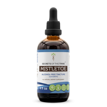 Secrets of the Tribe Mistletoe Tincture Alcohol-Free Liquid Extract, Mistletoe Secrets of the Tribe uk supplements