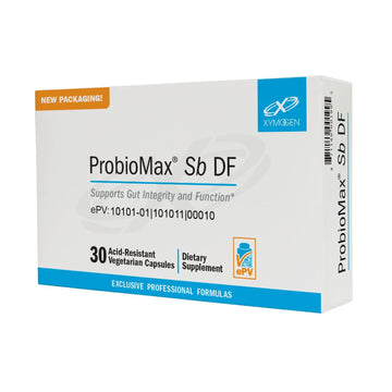 XYMOGEN ProbioMax Sb 35B - 35 Billion CFU Probiotic Supplement for Digestive Health Support* - Saccharomyces Boulardii - Vegetarian, Non-GMO & Gluten-Free - 30 Capsules XYMOGEN uk supplements