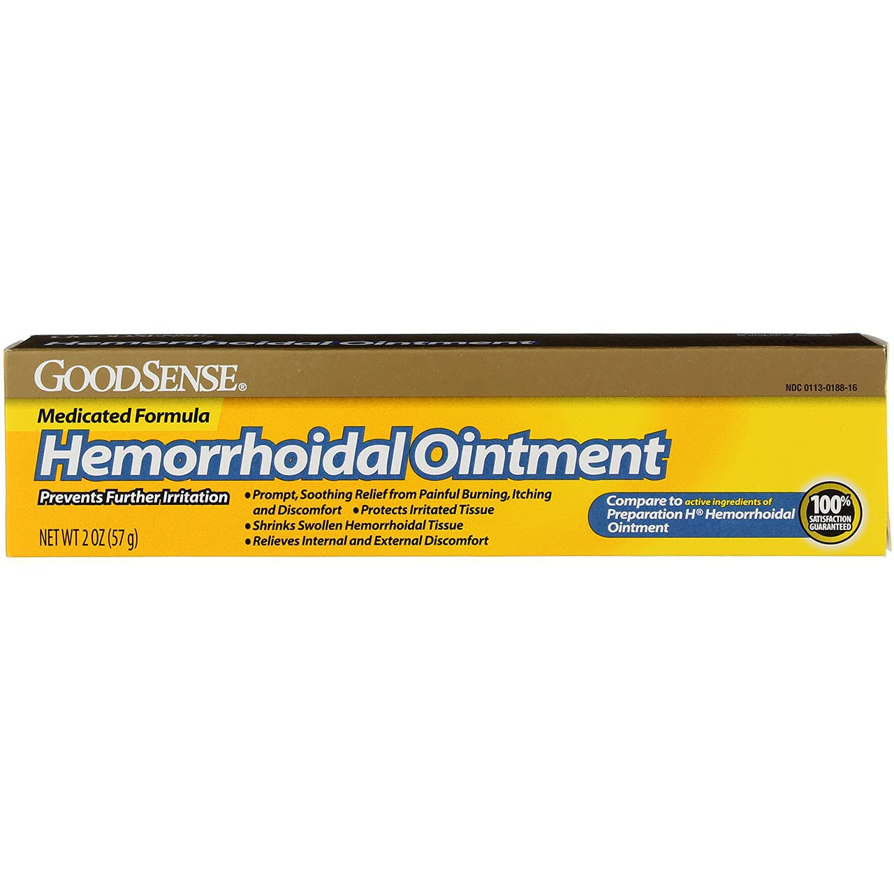 GoodSense Hemorrhoidal Ointment, Phenylephrine HCl, Petrolatum, Mineral oil, Relief from Burning, Itching and Discomfort of Hemorrhoids, 2 Ounces GoodSense uk supplements