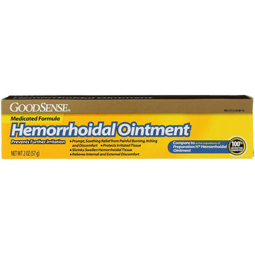 GoodSense Hemorrhoidal Ointment, Phenylephrine HCl, Petrolatum, Mineral oil, Relief from Burning, Itching and Discomfort of Hemorrhoids, 2 Ounces GoodSense uk supplements