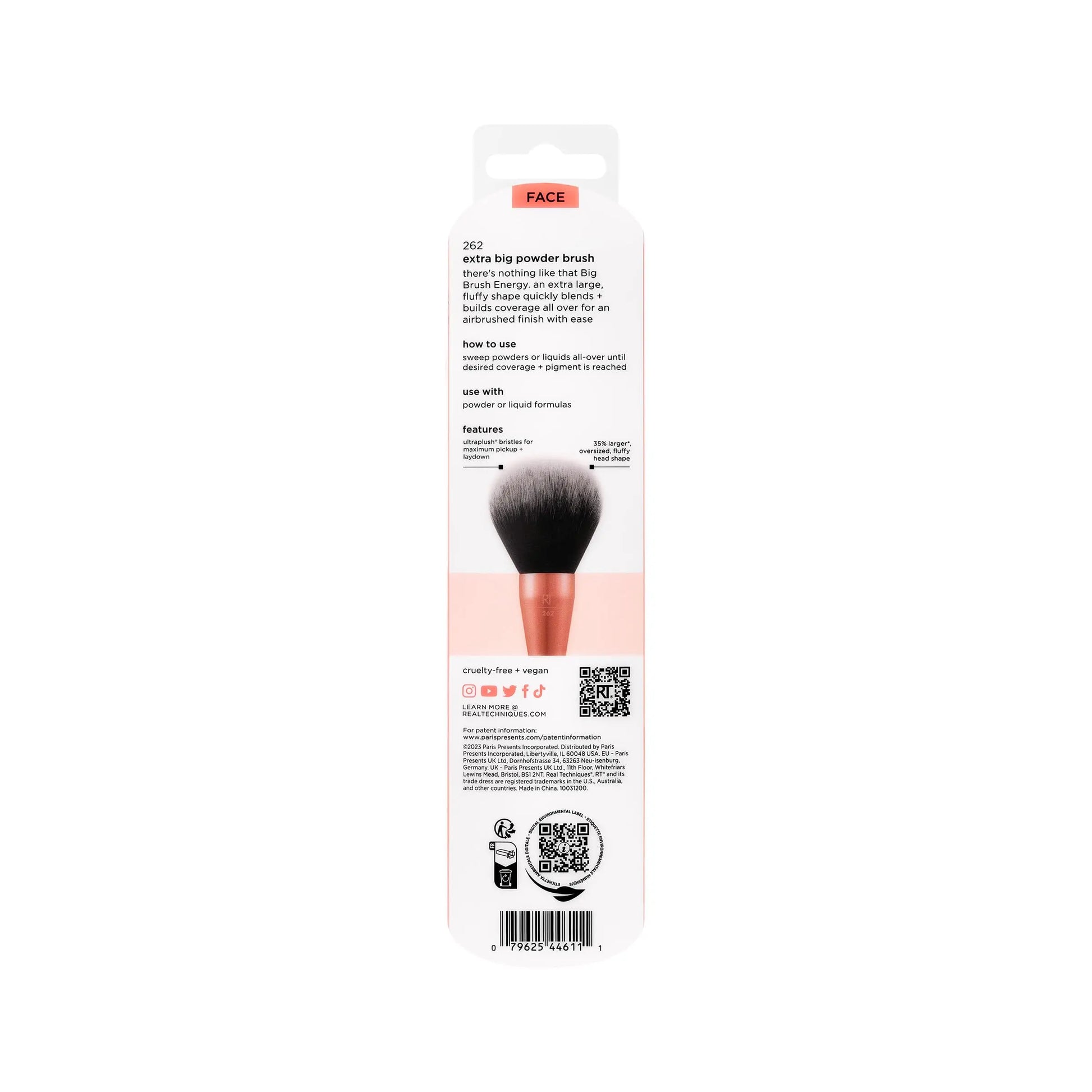 Real Techniques Extra Big Powder Brush, Large Makeup Brush For Powder, Fluffy Head For All-Over Setting, XL Oversized Brush For Quick Application, Cruelty-Free, Synthetic Bristles, 1 Count Real Techniques uk supplements