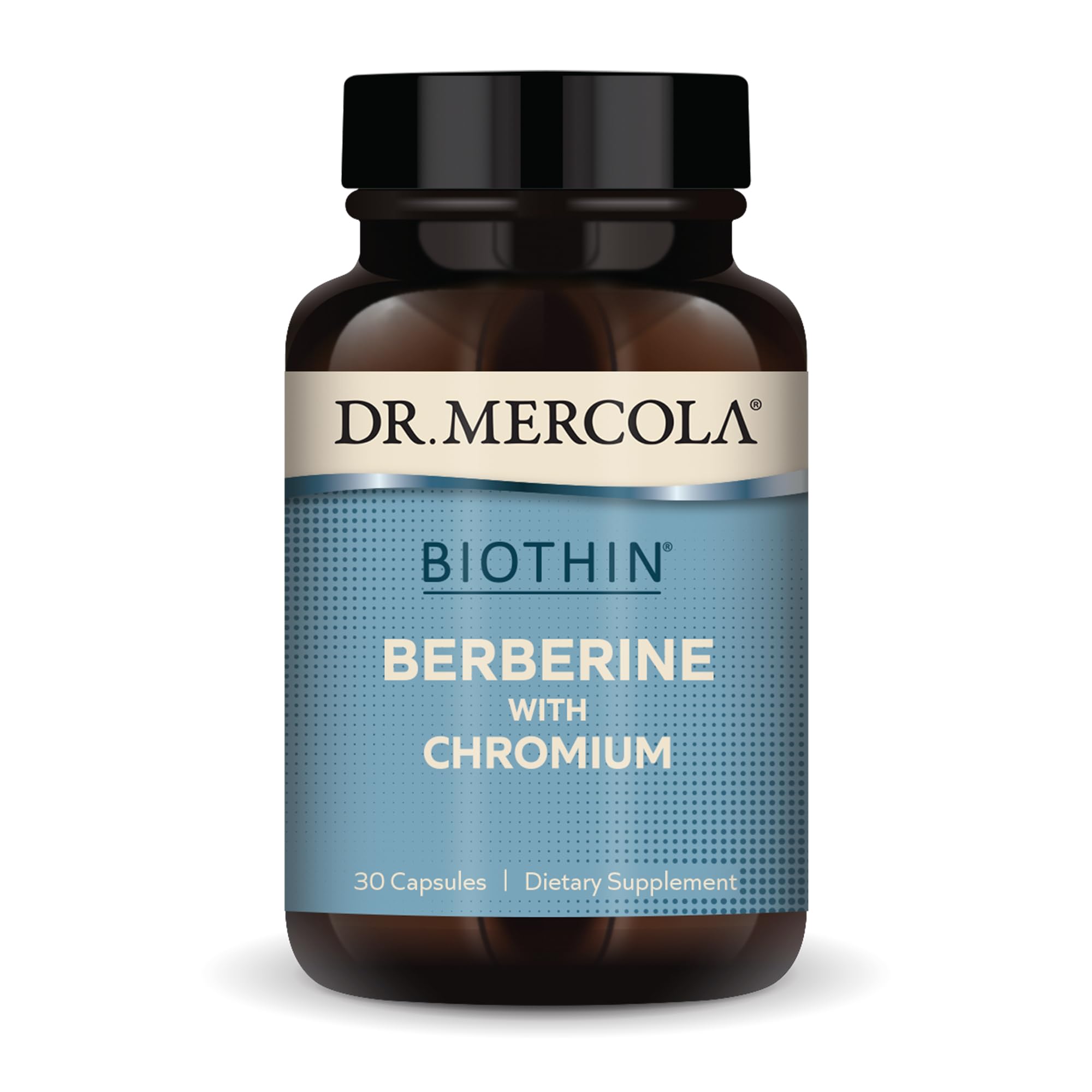 Dr. Mercola Biothin Berberine with Chromium, 30 Servings (30 Capsules), Dietary Supplement Dr. Mercola uk supplements