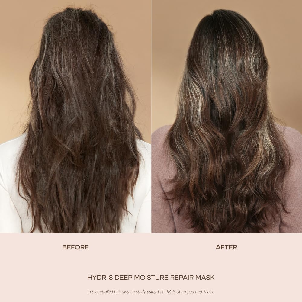 VEGAMOUR HYDR-8 Deep Moisture Repair Mask, Deep Conditioner Hair Mask Formulated Without Sulfates for Dry, Damaged, Frizzy Hair, Floral & Vanilla Scent, 5 fl. oz. VEGAMOUR uk supplements