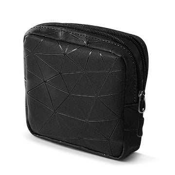 CCLEOOCOO Sanitary Napkin Storage Bag,Leather Waterproof Feminine First Period Bag with Zipper CCLEOOCOO uk supplements