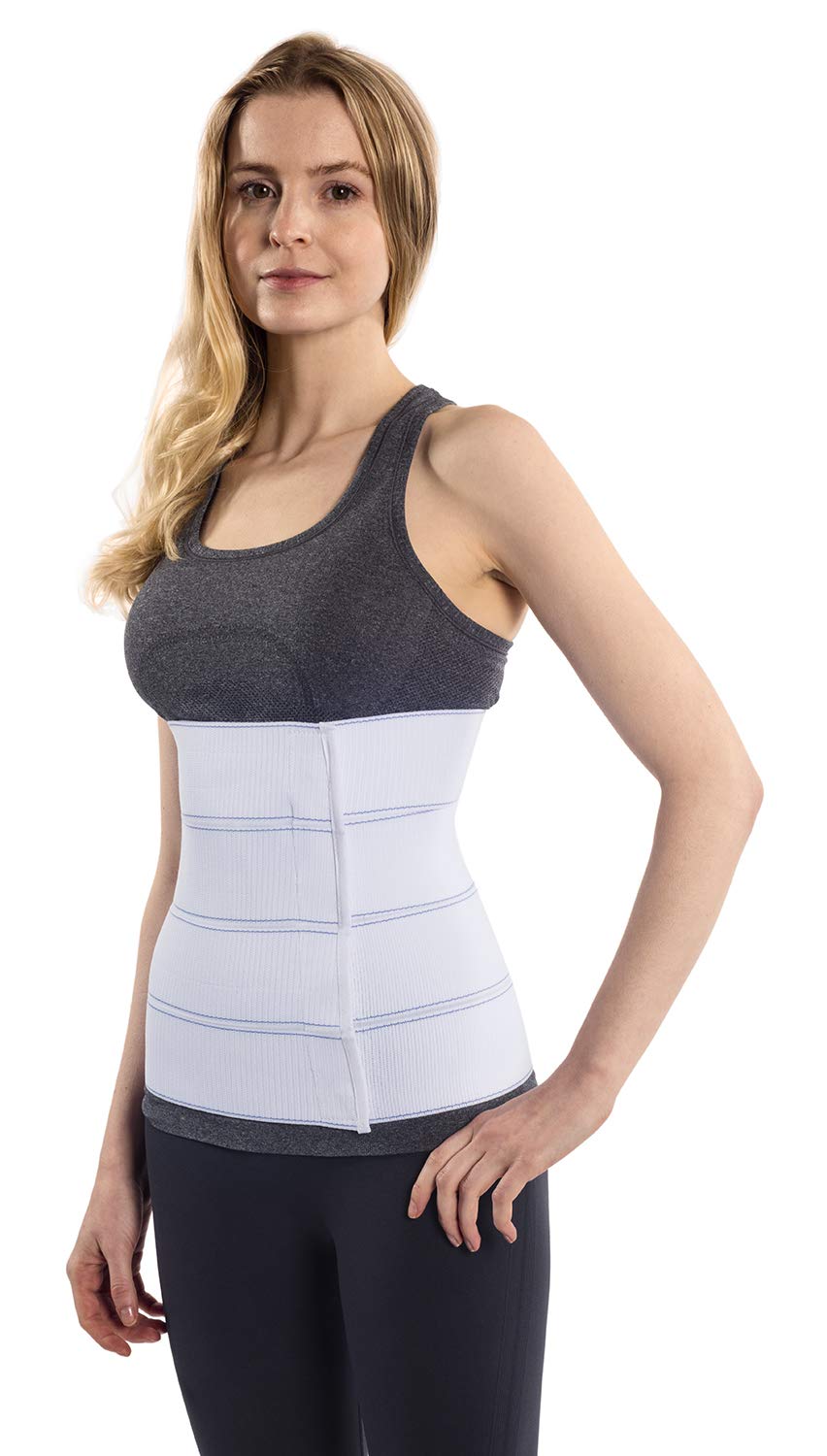 NYOrtho Abdominal Binder Lower Waist Support Belt - Compression Wrap for Men and Women NYOrtho uk supplements