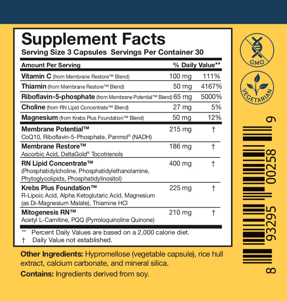 Researched Nutritionals Mens & Womens Vitamins - Optimized Energy Duo - Adrenal Support & Mitochondrial Supplements to Promote Optimal Cellular Energy - ATP 360 & Multi-Plex Researched Nutritionals uk supplements