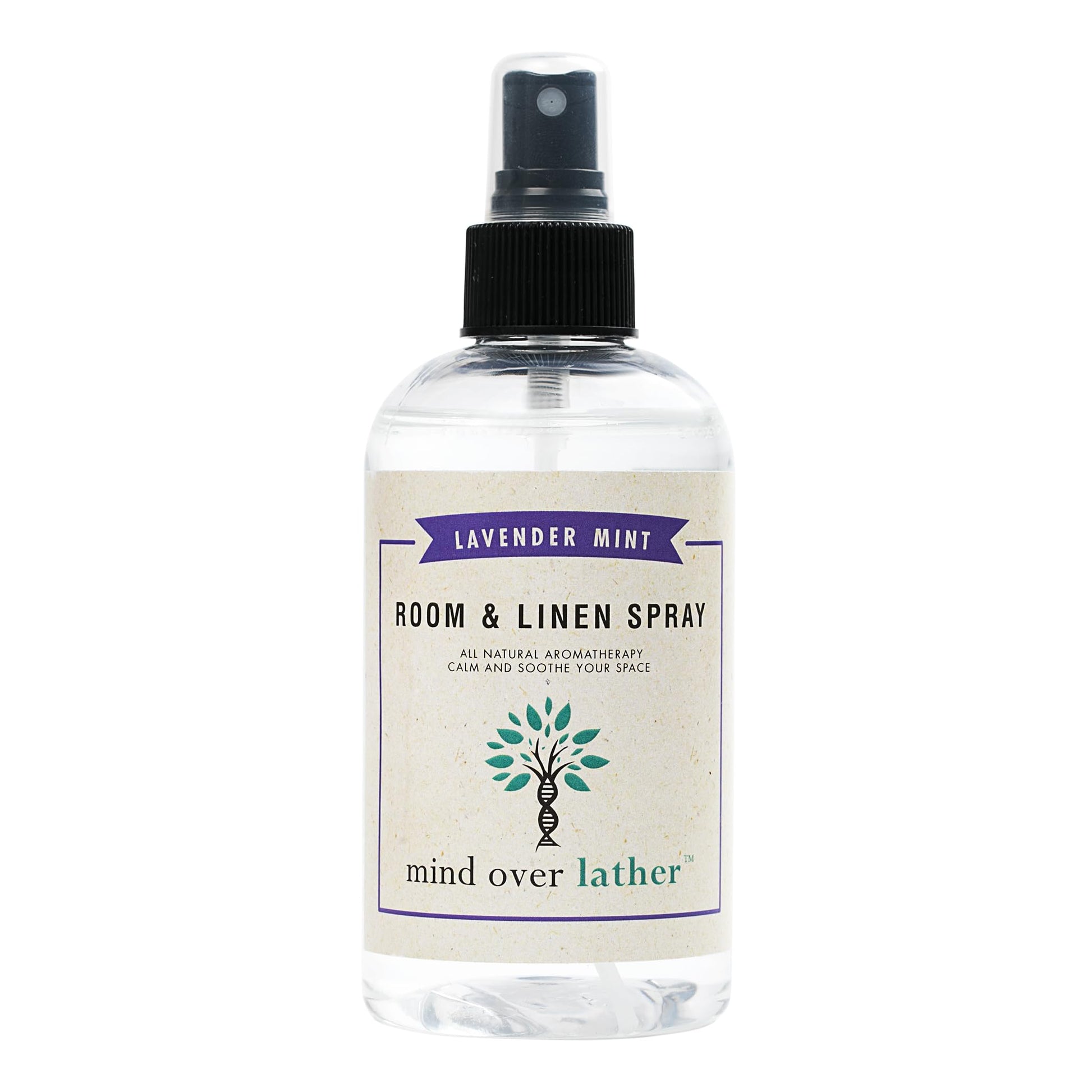 Natural Lavender Mint Room and Linen Spray. Pure Lavender Essential Oil Blend, Linen an Pillow Mist Mind Over Lather uk supplements