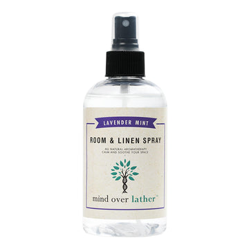 Natural Lavender Mint Room and Linen Spray. Pure Lavender Essential Oil Blend, Linen an Pillow Mist Mind Over Lather uk supplements