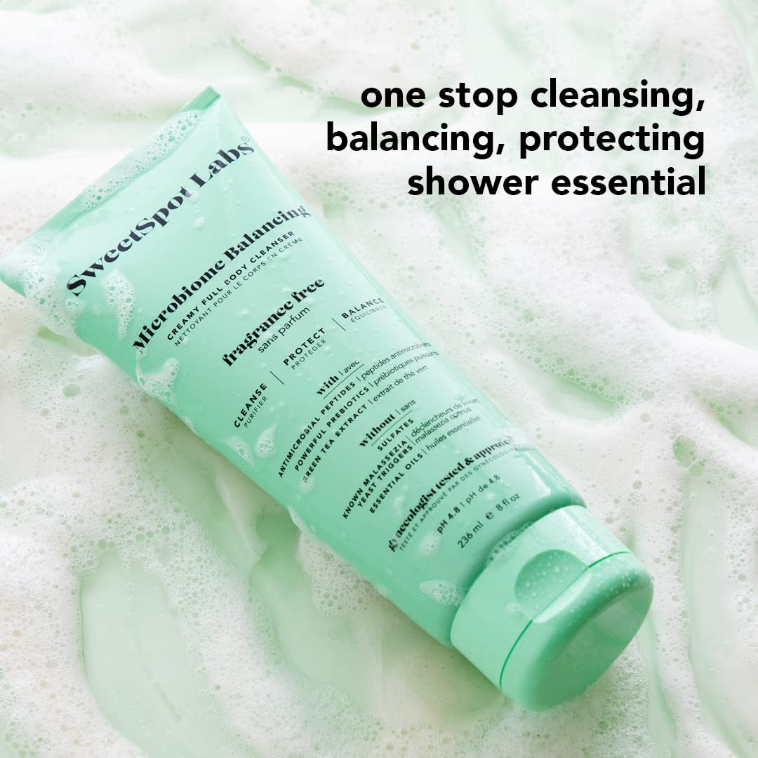 SweetSpot Labs Microbiome Balancing Feminine Wash, Clean, Gynecologist Tested & Approved SweetSpot Labs uk supplements