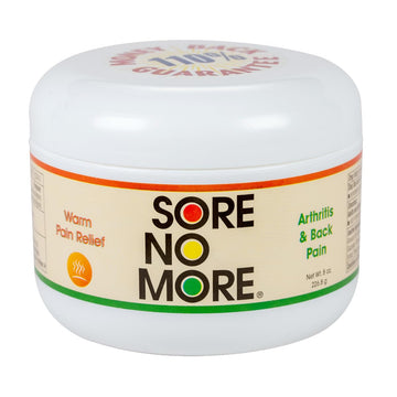 Sore No More Warm Arthritis Pain Relief Cream – Targeted Reliever for Back, Neck, Hands & Feet – Soothing & Fast-Acting Formula for Aches and Pains – Non-Greasy with Orange Aroma – 8 oz Sore No More uk supplements