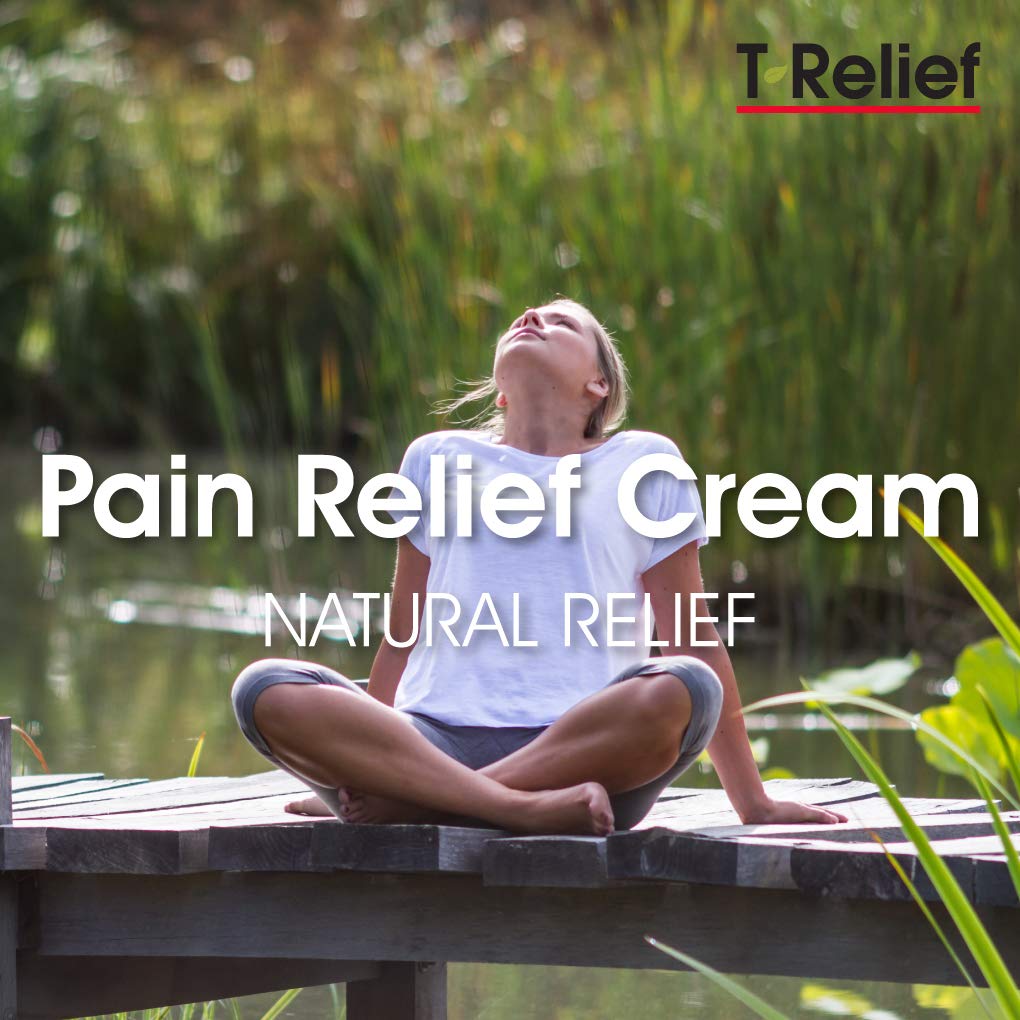T-Relief Pain Relief cream,[114g] 4 oz MediNatura uk supplements
