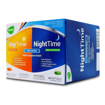 AXIM Day & Night 325-15-5-6.25 mg x 72 softgels AXIM uk supplements