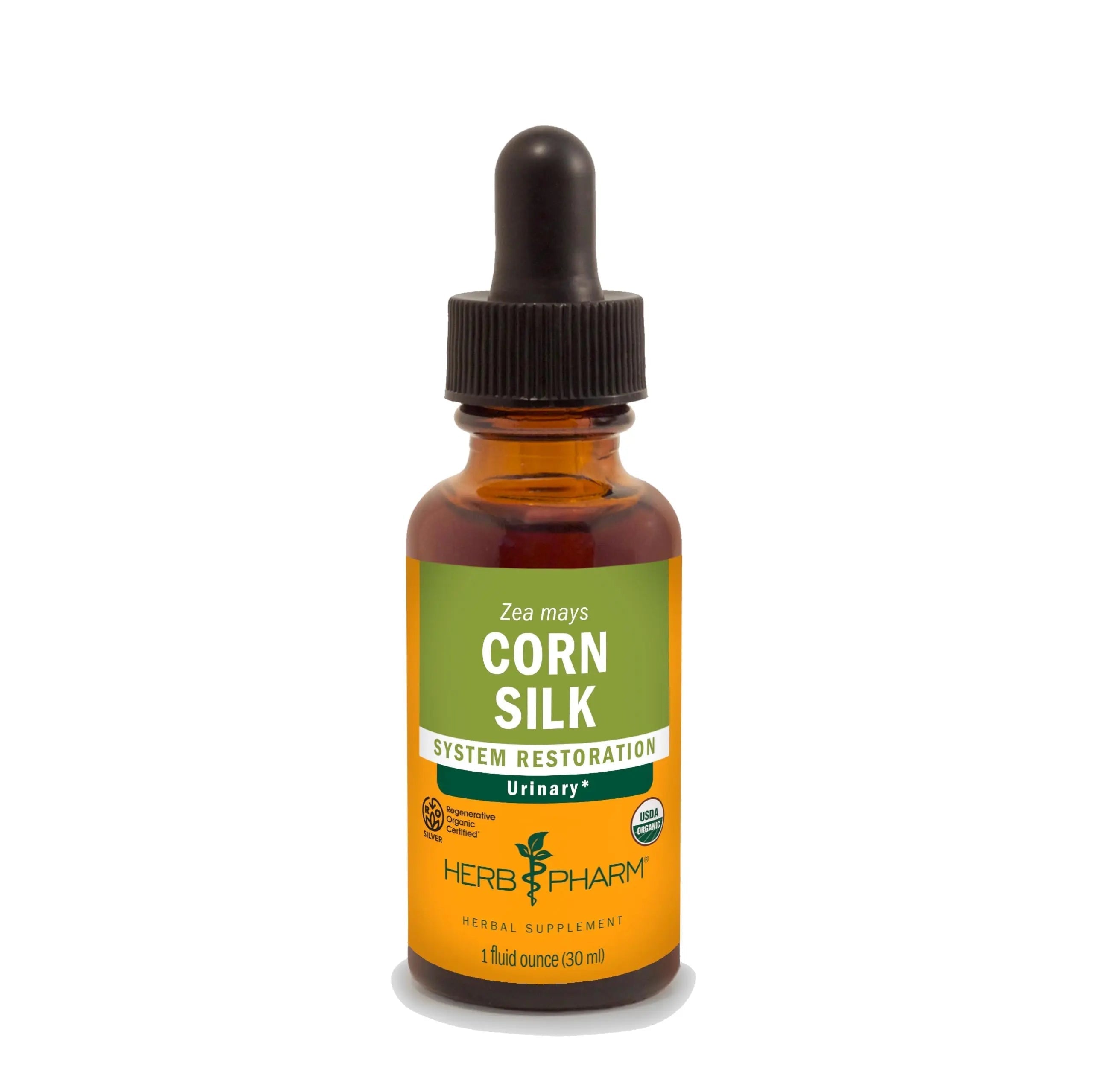 Herb Pharm Certified Organic Corn Silk Liquid Extract for Urinary System Support, 1 Fl Oz Herb Pharm uk supplements
