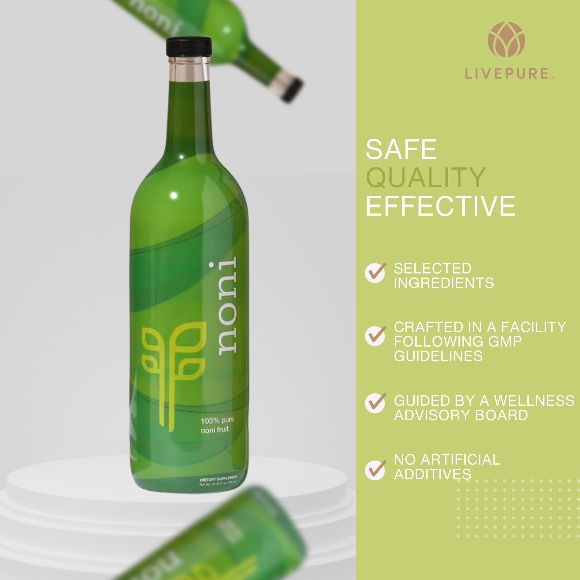 PURE Noni (750ml) - Tropical Tradition for Immune Support and Healthy Living Morinda Citrifolia - No Additives, No Fillers. Unleash The Antioxidant Power, Minerals, and Vitamins of Noni. PURE uk supplements