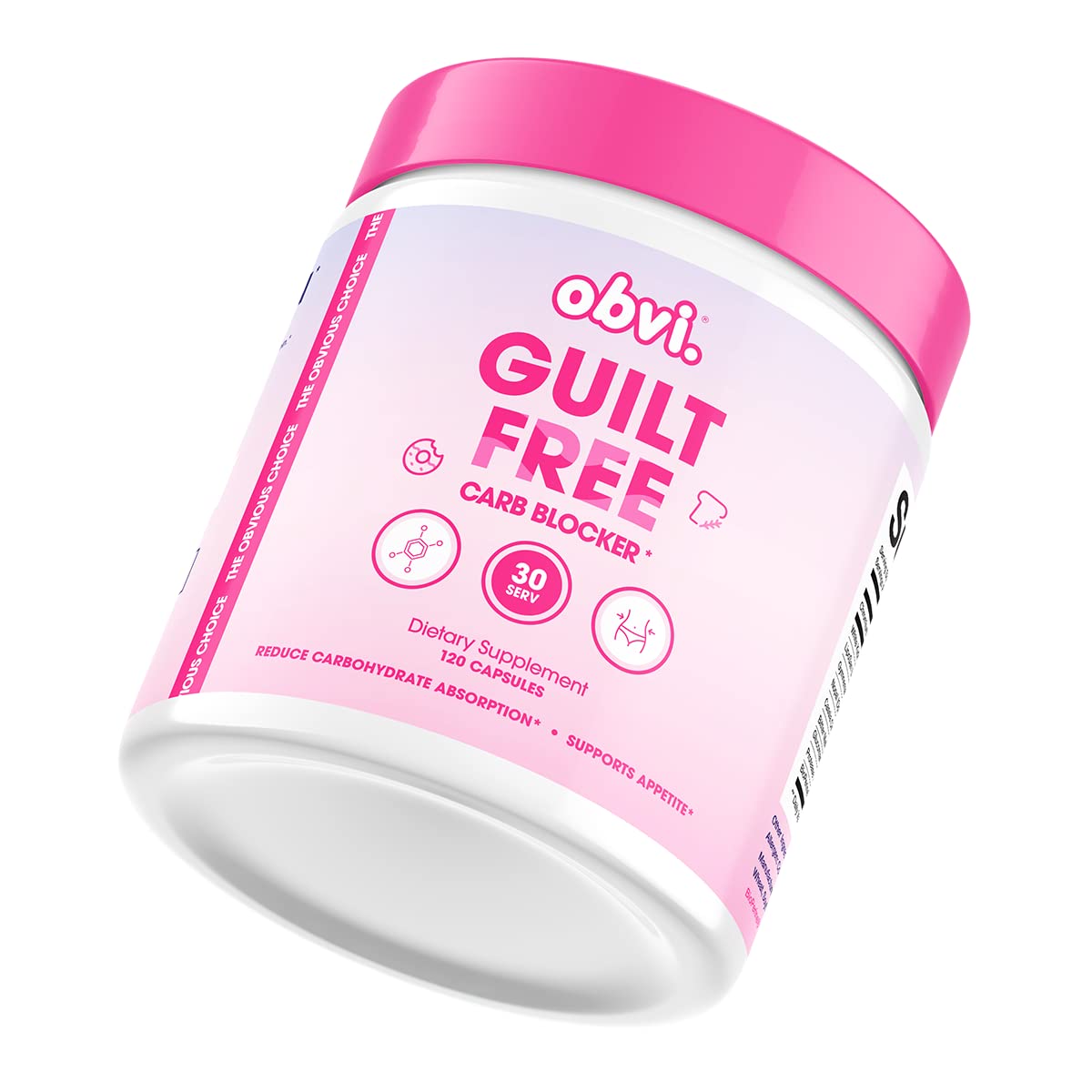 Obvi Guilt Free Carb Blocker, Block Carb Absorption, Support Weight Loss, Healthier Nails Obvi uk supplements