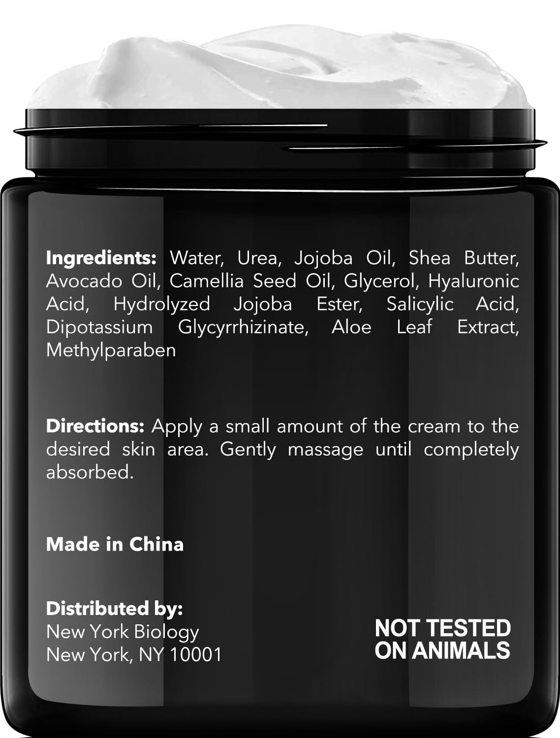 New York Biology 42% Urea Cream with 2% Salicylic Acid - Moisturizing Urea Foot Cream NEW YORK BIOLOGY THE ULTIMATE COSMECEUTICALS uk supplements