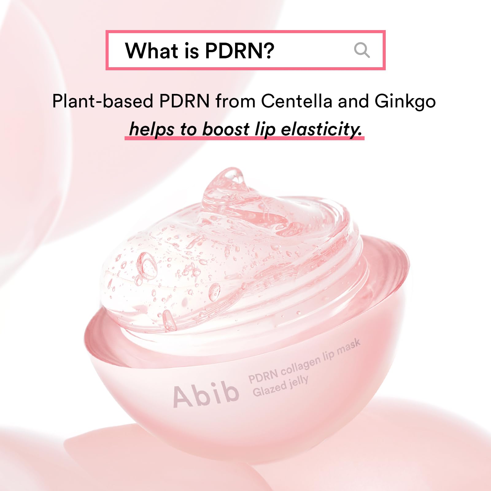 Abib PDRN Collagen Lip Mask Glazed Jelly 0.38 fl oz | Korean Lip Butter Balm Overnight Sleeping Mask Hydrating Care Moisturizer Treatment for Flakey, Dry Lips Abib uk supplements