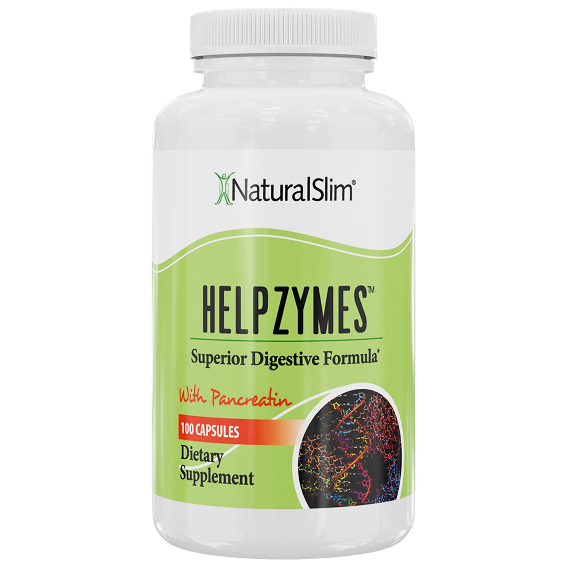 NaturalSlim Helpzymes Digestive Enzymes for Digestion, Bloating, Gas Reli NaturalSlim uk supplements