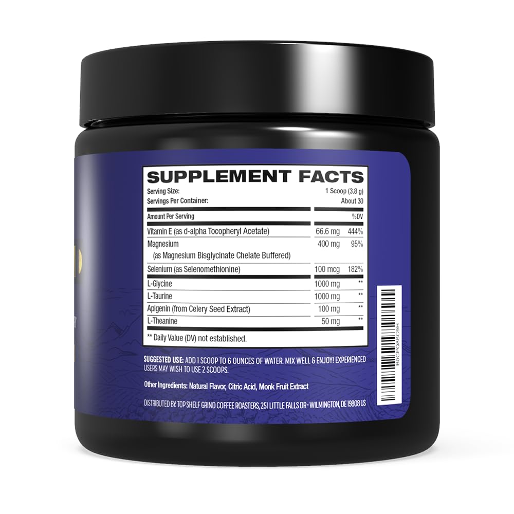 Advanced Sleep Supplement for Men, Nootropic Night Time Burner & Anabolic Recovery Join Top Shelf Grind uk supplements