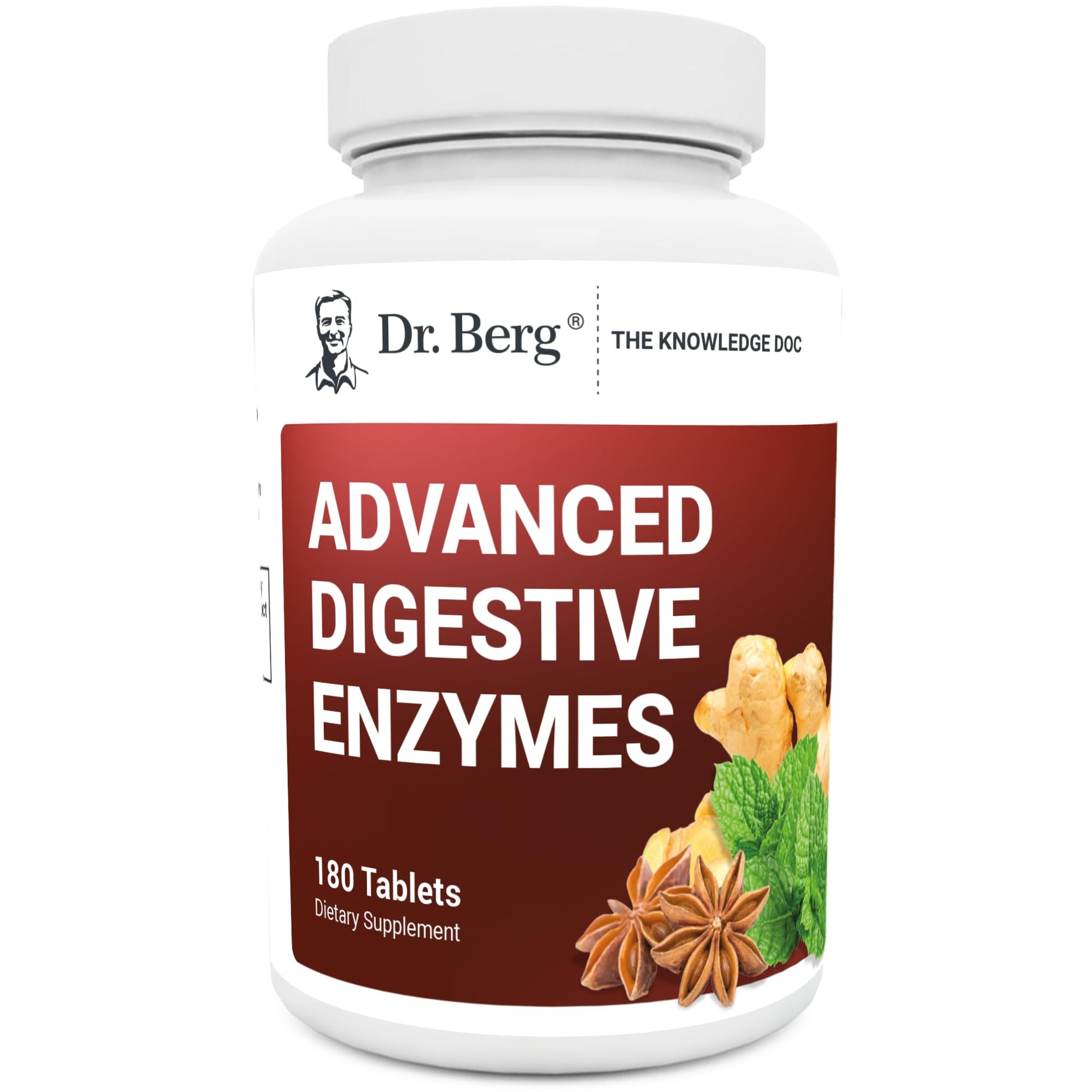 Dr. Berg Advanced Digestive Formula with Apple Cider Vinegar - Includes Digestive Health Dr. Berg Nutritionals uk supplements