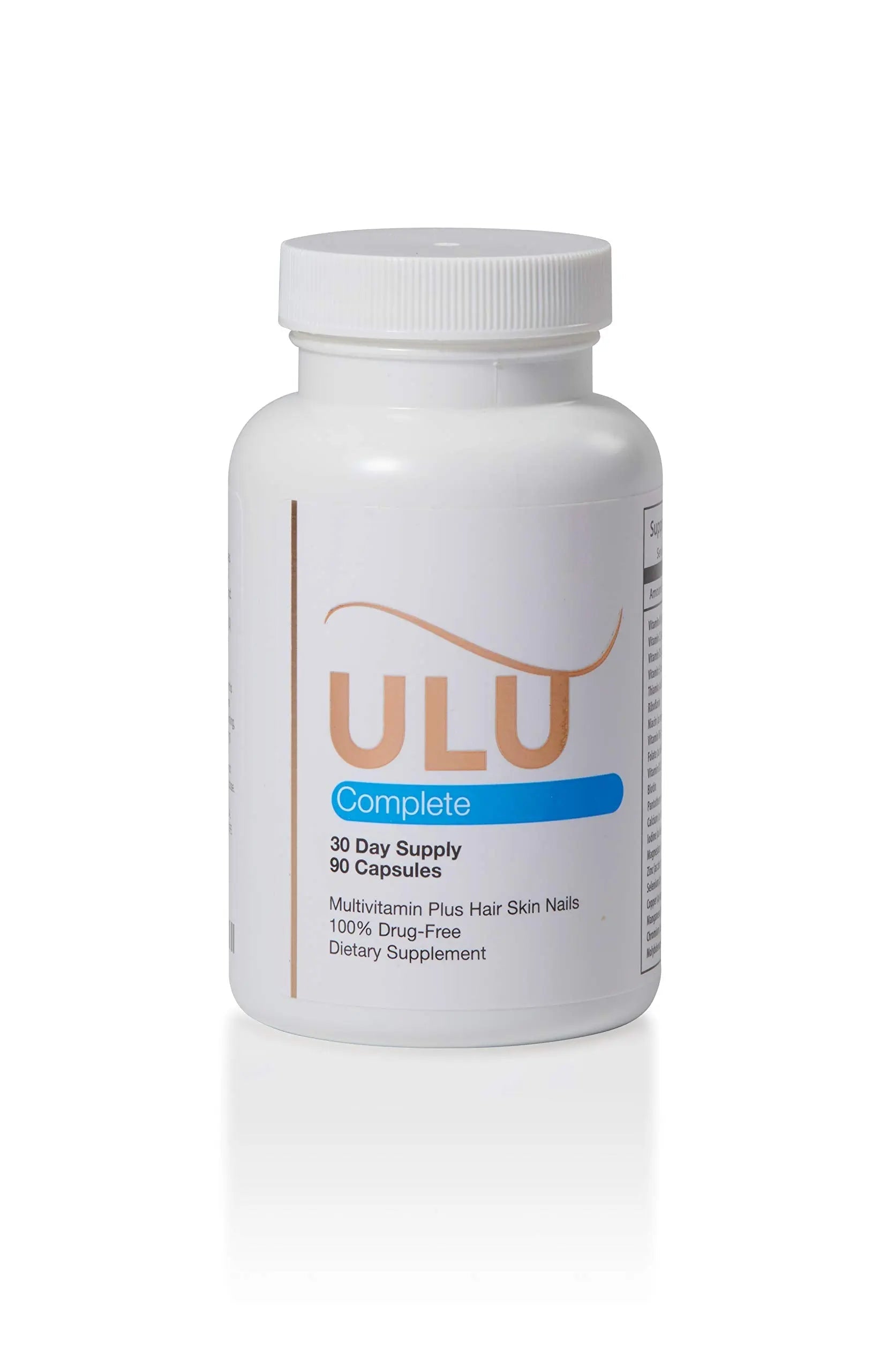 ULULIFE Complete Multivitamin for Men & Women: All-Natural & Cruelty Free with Biotin, Collagen, Keratin, & More - Promotes Hair Growth & Thickness ULULIFE uk supplements