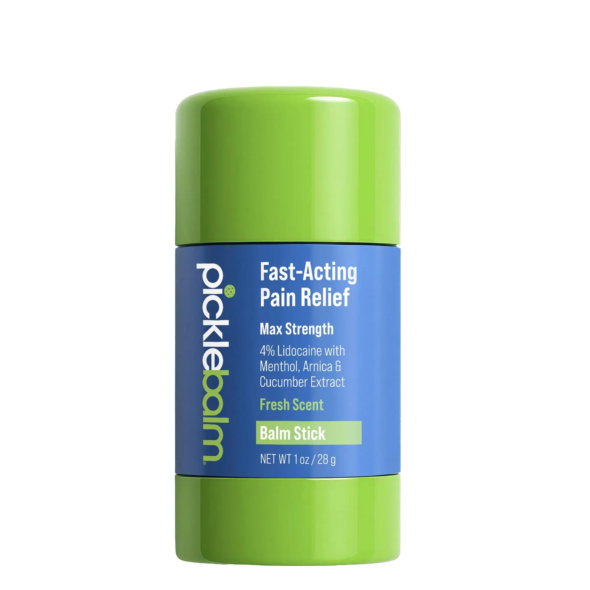 PickleBalm Pickleball In-Game Muscle Pain Relief Balm Stick with 4% Lidocaine, Arnica, Menthol, Cucumber Seed Extract for Shoulders, Knees, Wrists, and More, 1oz Stick PickleBalm uk supplements