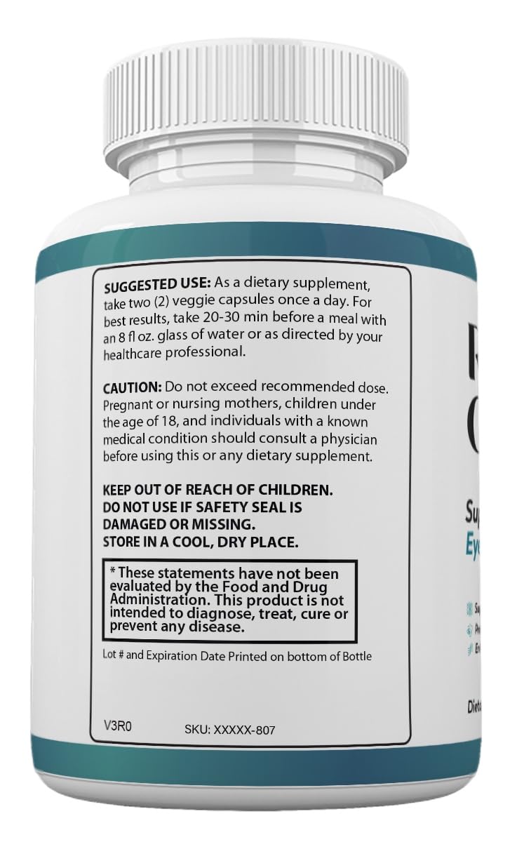 Zonata Vision Clear Eye Health Support Vitamins Pills, Vision Clear Supplement, 60 Capsules Zonata uk supplements