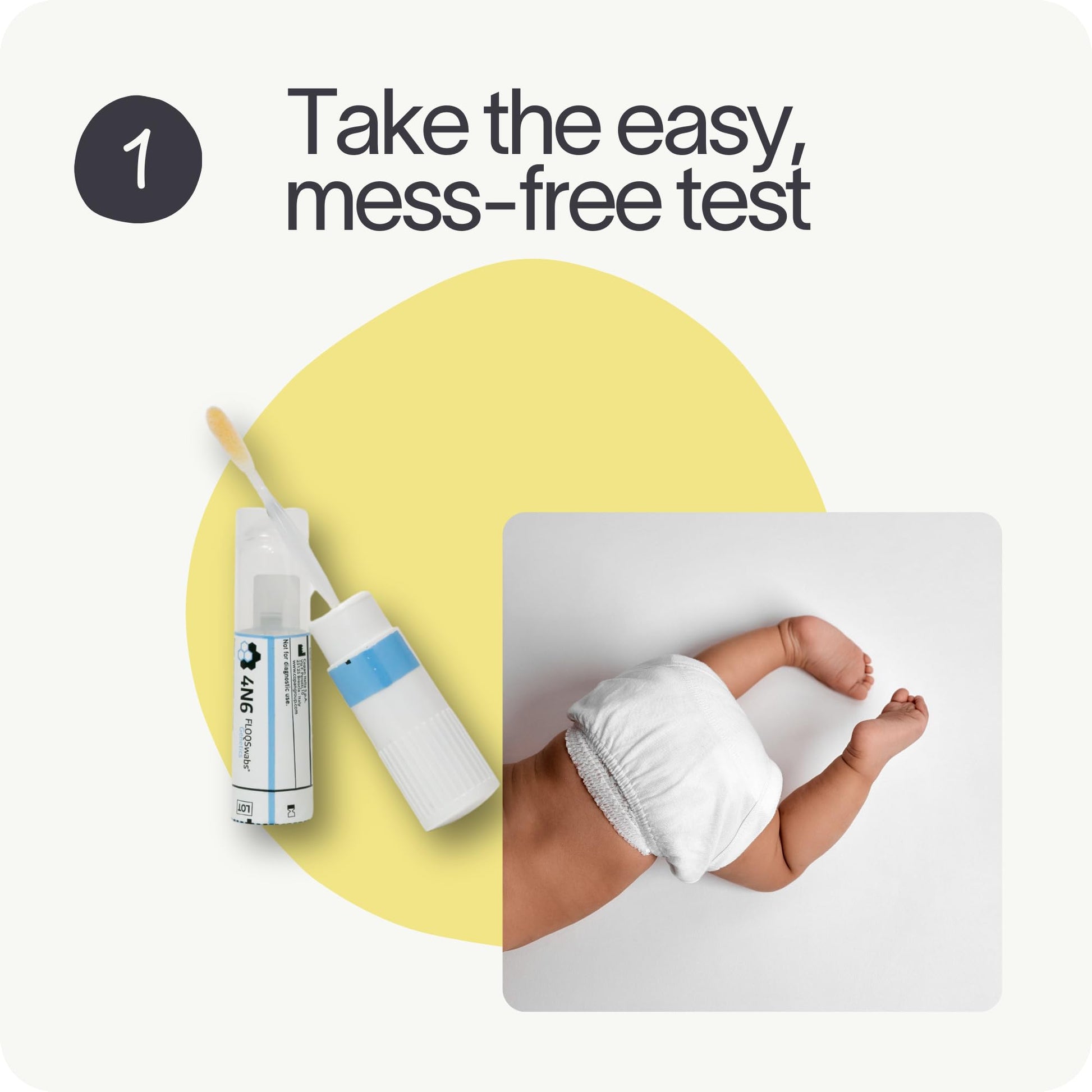 Tiny Health Baby Gut Health Test Kit for Babies and Toddlers, Fast & Mess-Free with Easy at Home Test, 3-4 Weeks Results, Expert Insights Tiny Health uk supplements