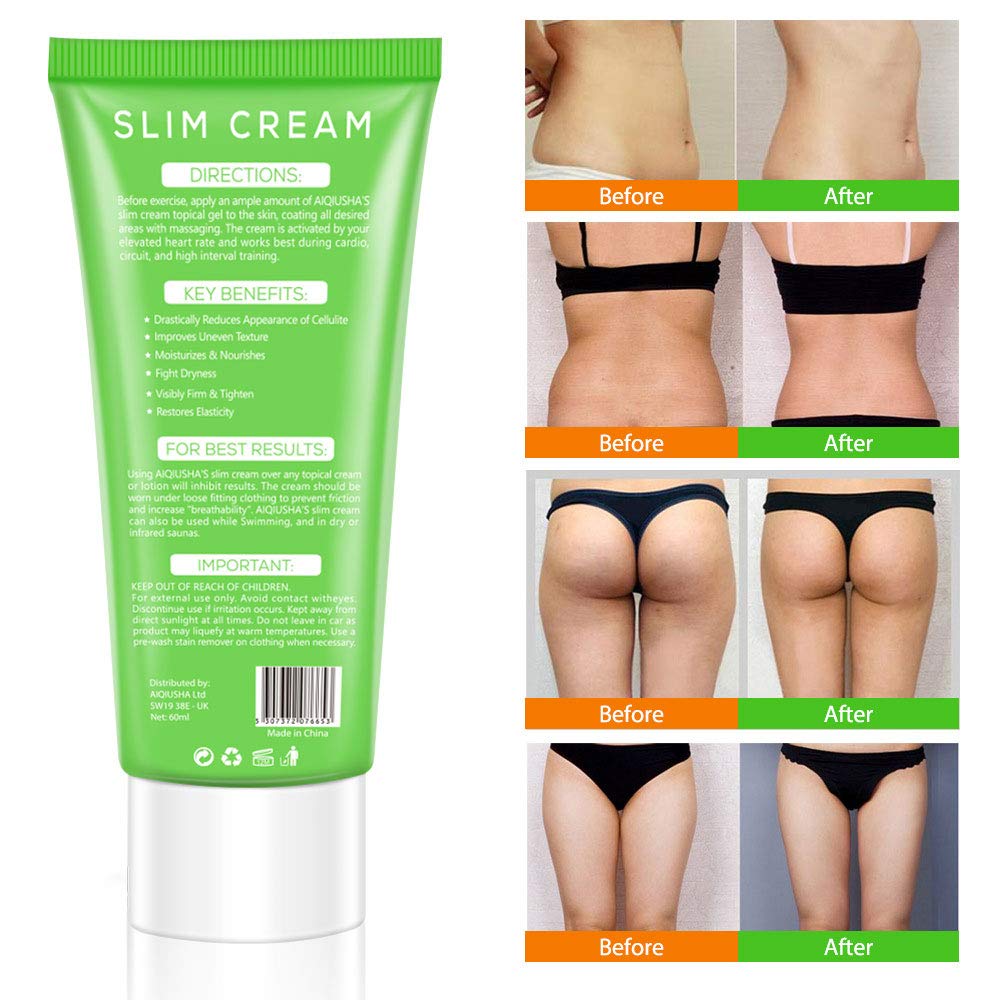 Hot Cream, Cellulite Slimming & Firming Cream, Abdominal Fat Burner, Deep Tissue Massag AIQIUSHA uk supplements