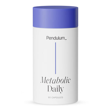 Pendulum Metabolic Daily - Multi-Strain Probiotic with Akkermansia muciniphila to Support Metabolism and Sustain Energy Levels - for Women and Men - 90 Capsules (1 Pack) Pendulum uk supplements