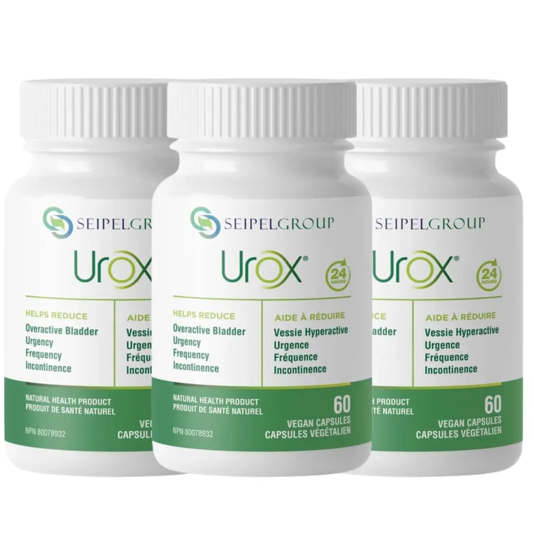 UROX Bladder Control, Safe and Effective Bladder Support Supplement for Men & Women, Helps Reduce Urinary Leakage, Frequency, Urgency, 180 Vegetarian Capsules UROX uk supplements