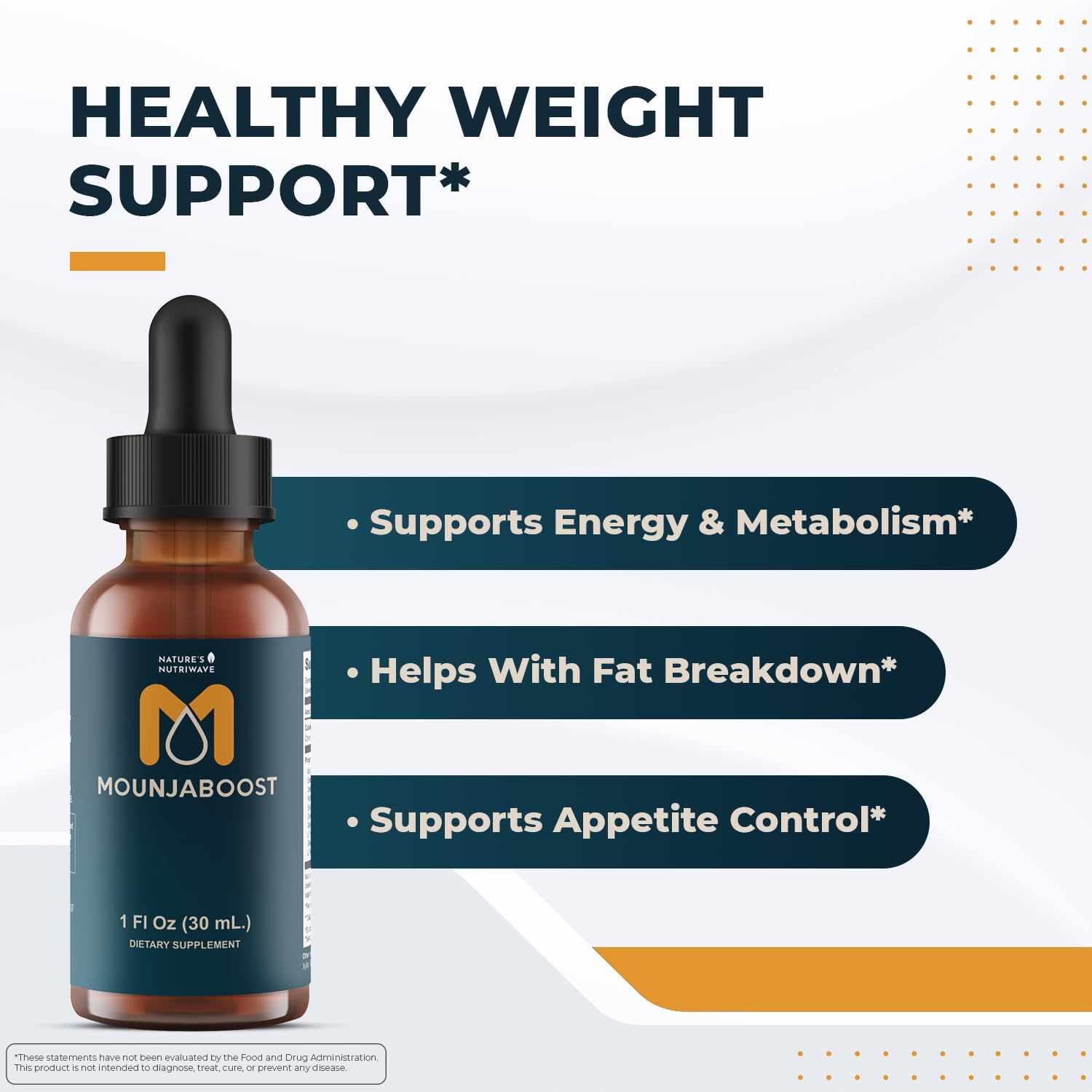 Mounjaboost – Natural Herbal & Plant-Based Supplement with 6 Exotic Nutrients & Botanicals – Made in USA, GMP-Certified, Non-GMO, Easy-to-Take – 30 mL, 3 Month Supply Nature’s NutriWave uk supplements
