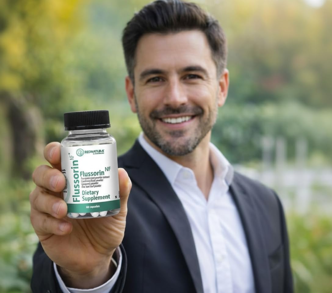 Flussorin by RedNatura – Herbal Supplement for Men's Health – Prostate Supplement 60 Capsules Red Natura uk supplements