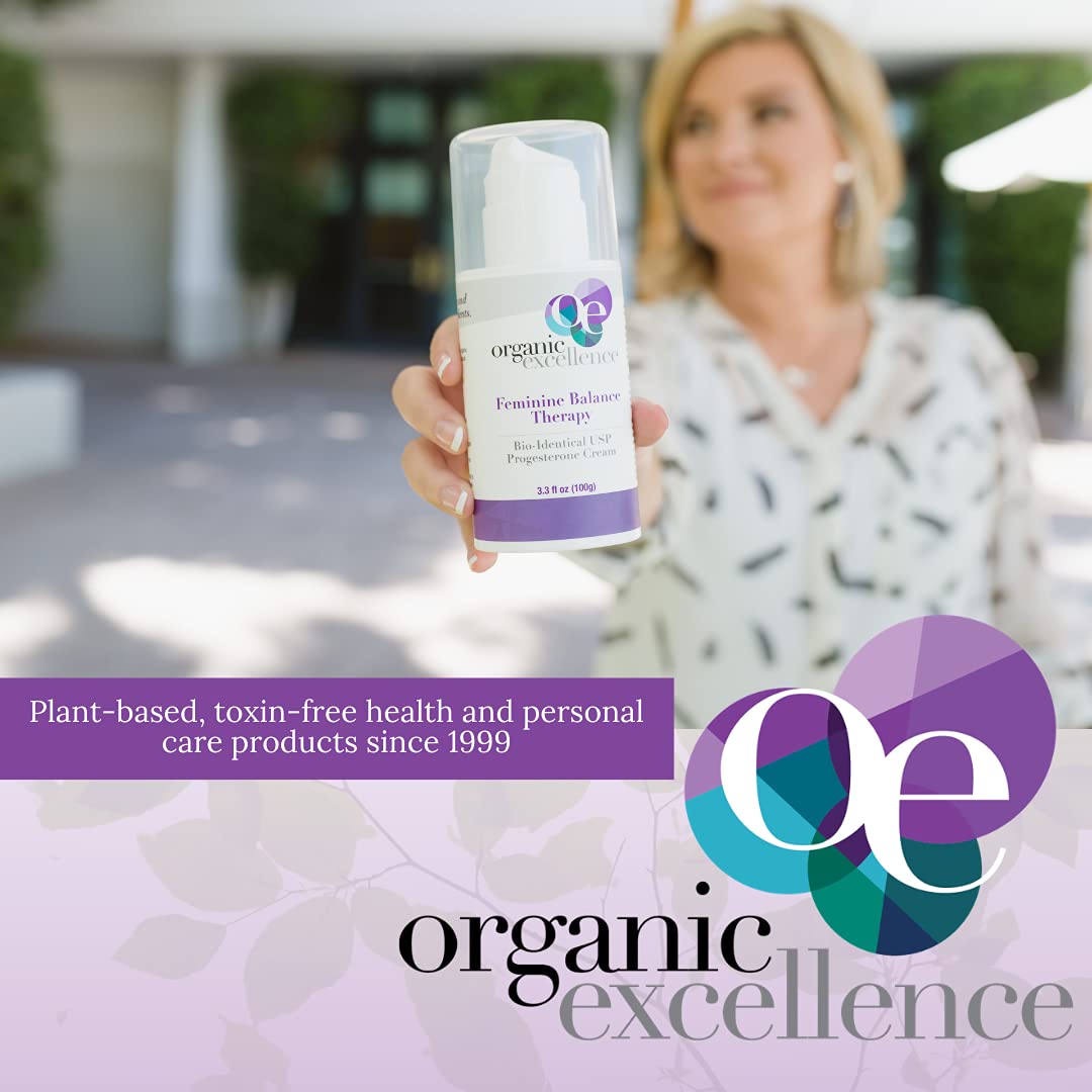 Organic Excellence Feminine Balance Wild Yam & Botanical Cream – Natural Women’s Cream for Everyday Balance – 3.3 fl oz Organic Excellence uk supplements