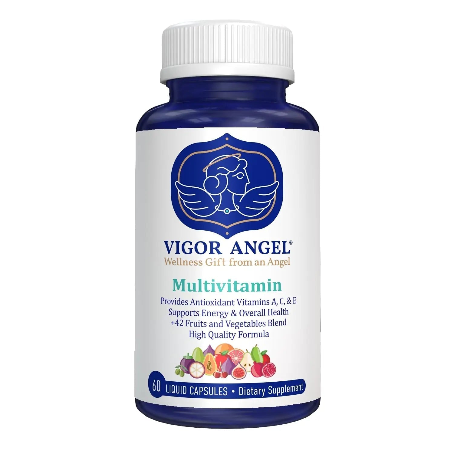 VIGOR ANGEL Multivitamin, 60 Liquid Capsules VIGOR ANGEL uk supplements