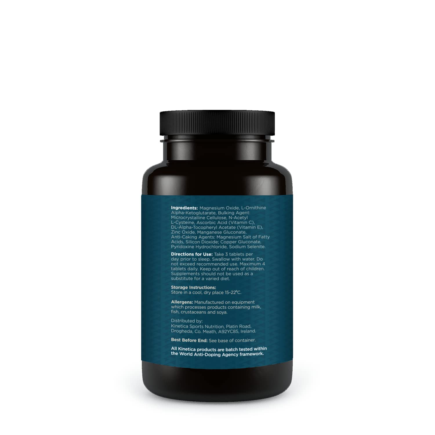 Kinetica Zinc Mg, 90 Capsules, 420 mg Magnesium, 16.5 mg Zinc Vitamins per Serve, 30 Servings. Sleep aid Kinetica uk supplements