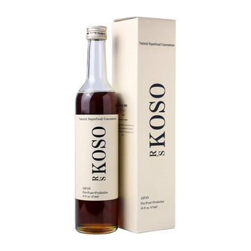 R's KOSO 3-Day Cleanse Japanese Enzyme Drink Rich in Postbiotics, Probiotics and Prebiotic, Made from 100+ Vegetables ＆ Fruits - Natural Support for Better Digestion & Gut Health + Detox - 16oz R's KOSO uk supplements