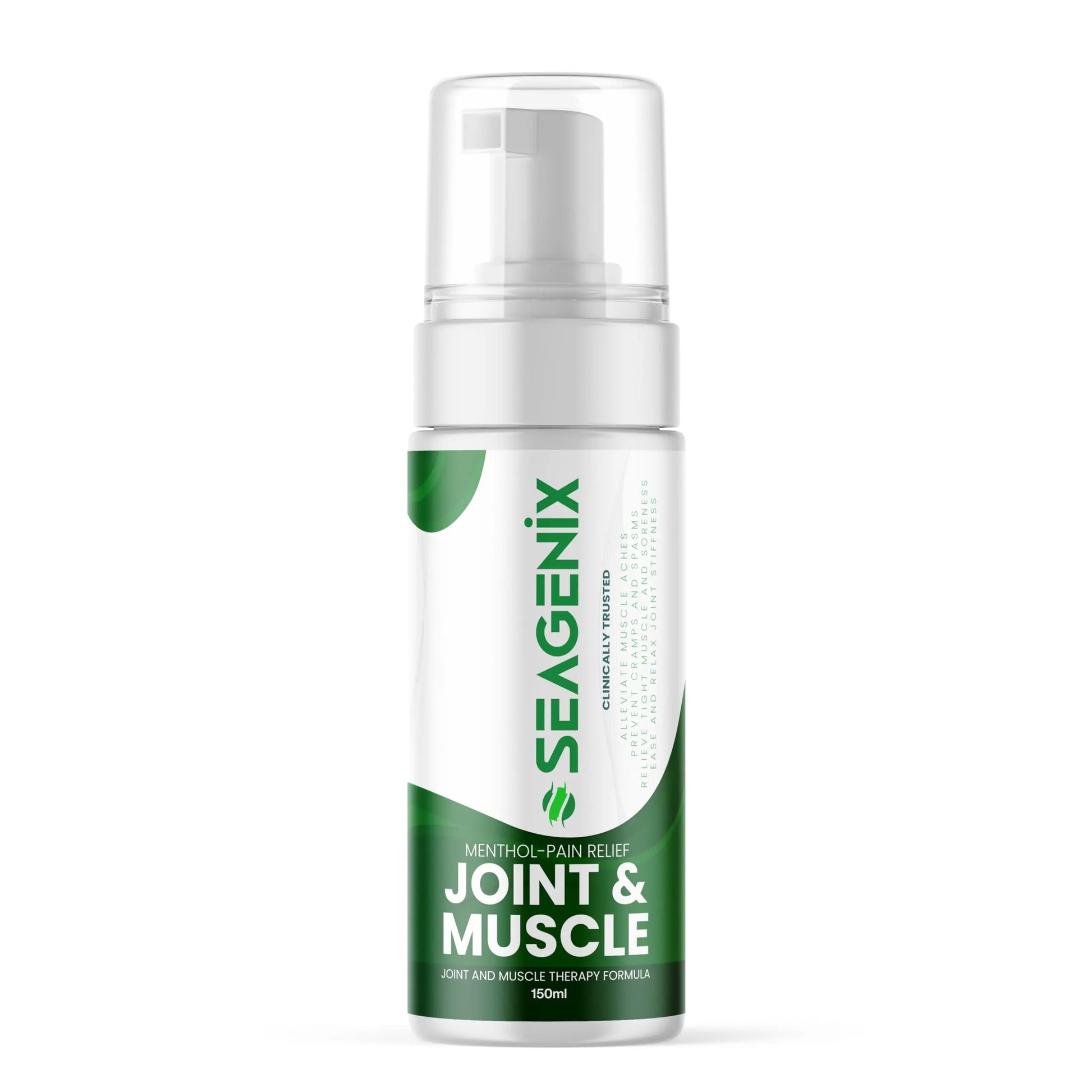Seagenix Menthol Relief Muscle and Joint Foam - Magnesium Spray Menthol Formula - Joint and Muscle Relief – Relax Tight Muscles – Ease Muscle Cramps Fast - All Natural – Relief for Legs, Neck, Back. Seagenix uk supplements