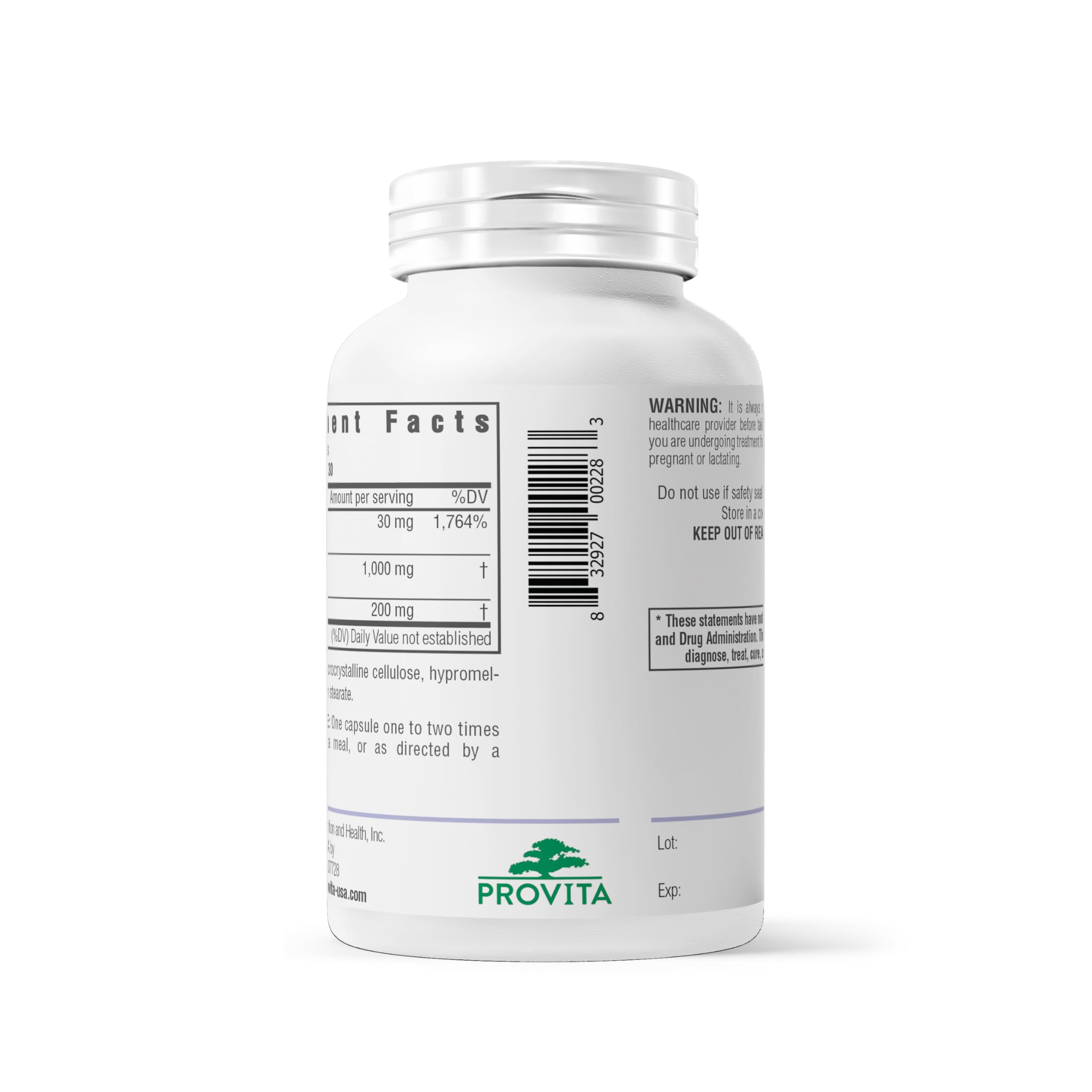 PROVITA Synergistic GABA Complex | GABA Supplement | with B6 & Glutamic Acid | Stress Relief Supplement | Mood Support | Relaxation & Calmness | Brain Support | Mood Enhancer | 60 Veg Capsules PROVITA uk supplements