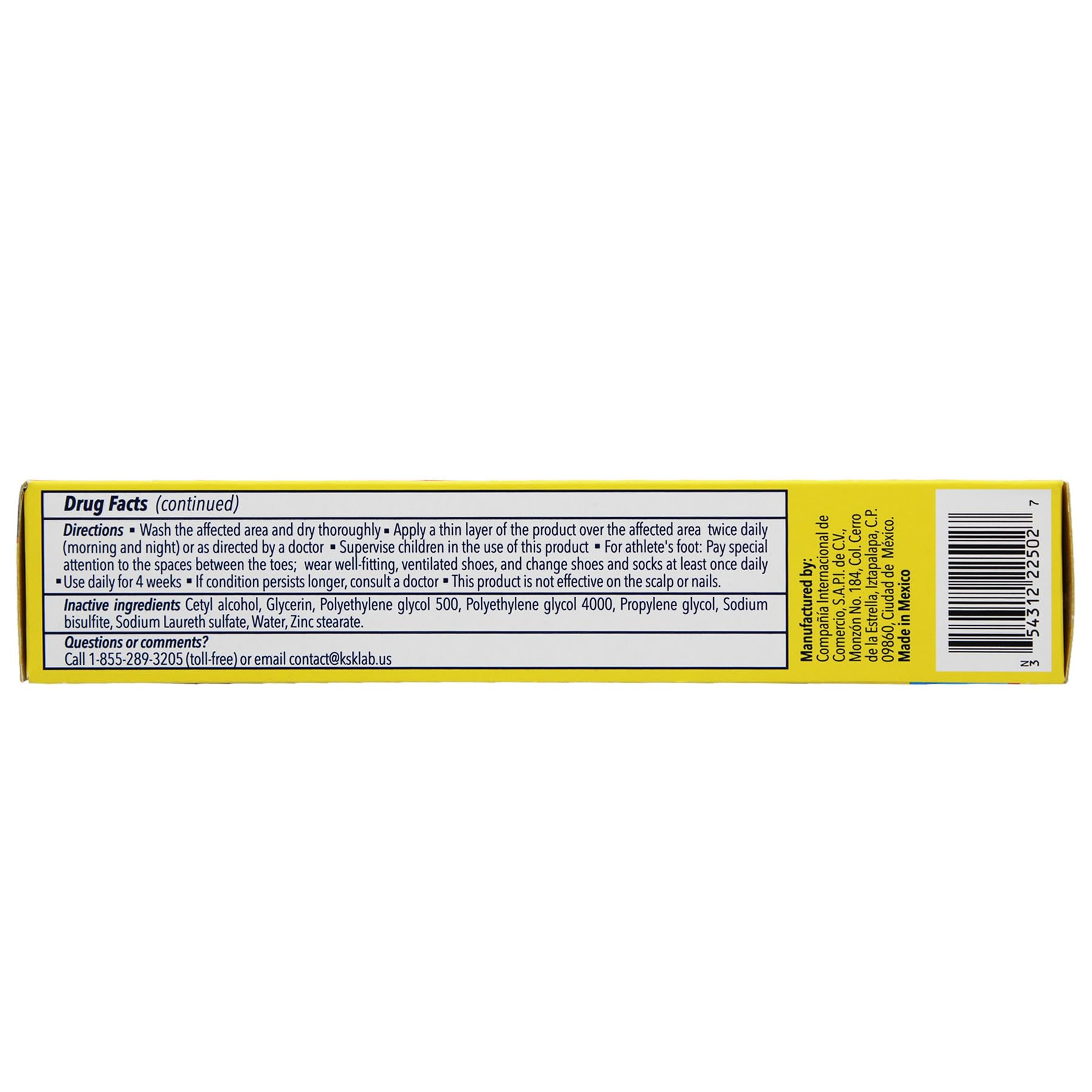 Derman Cream for The Treatment of Athlete's Foot, 2-Pack of 1.76 Oz Each, 2 Tubes Derman uk supplements