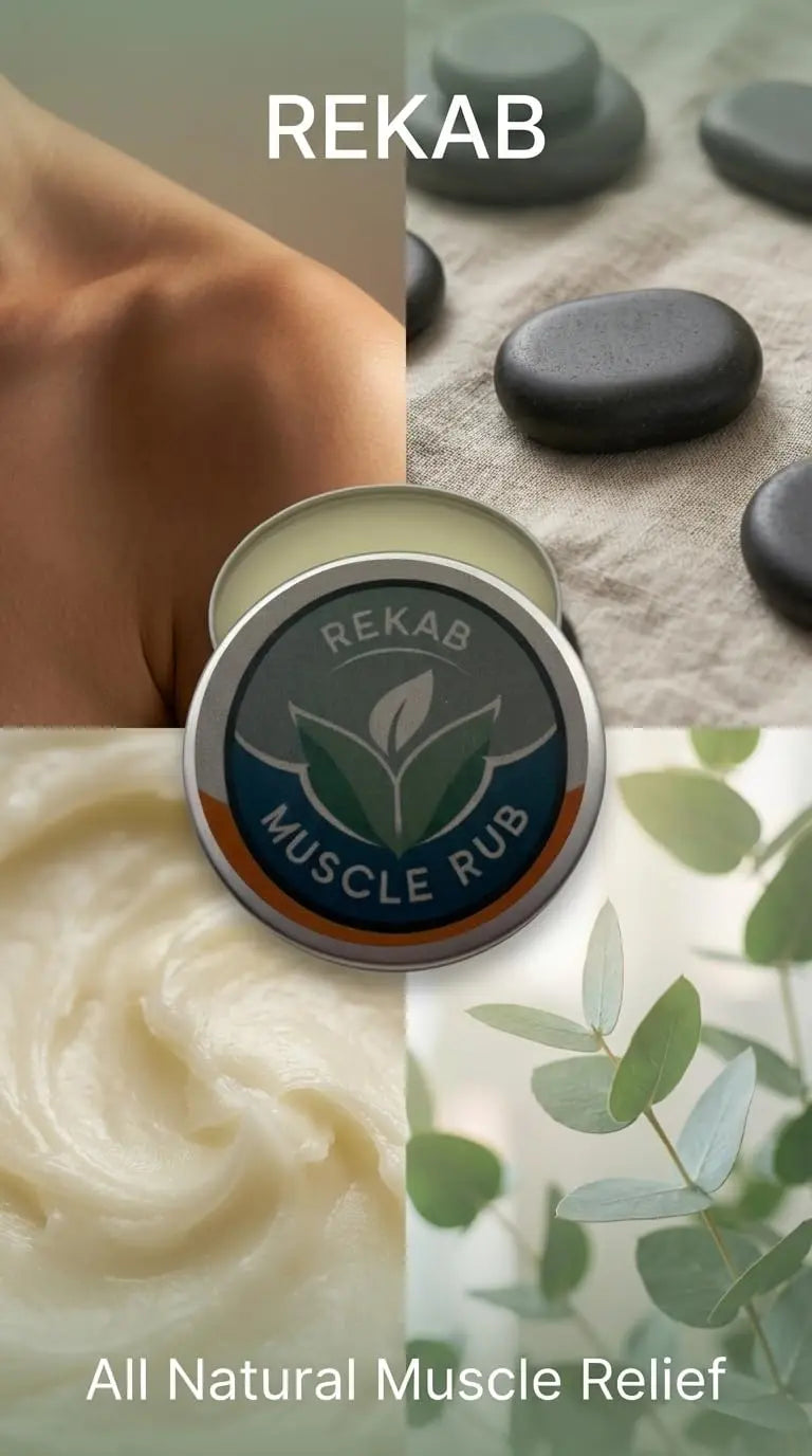 REKAB MUSCLE RUB, Neuropathy Cream, Arthritis Reliever, Knee Relief Balm for Adults, Natural Soothing Formula for Arthritis Sufferers, Joint Relief Cream, Total Relief, Joint & Muscle Therapy REKAB MUSCLE RUB uk supplements