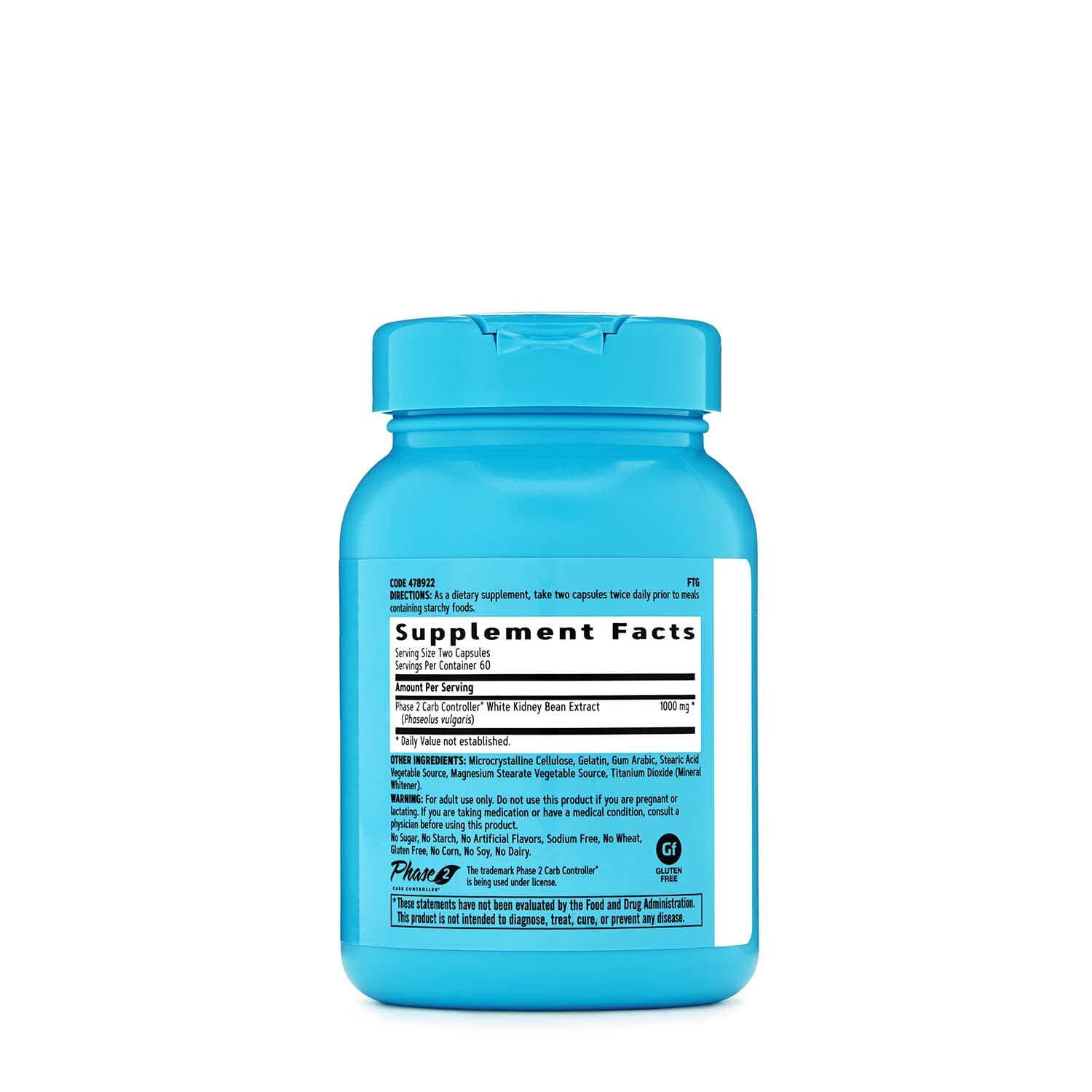 GNC Total Lean Phase 2 Carb Controller | Decreases Calorie Impact from Carbohydrates GNC uk supplements
