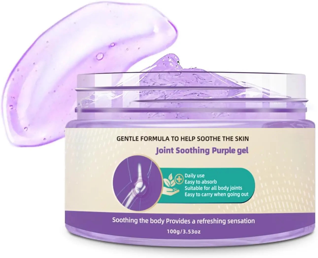 Nodfens Joint Pain Gel, Purple Relief Soothing Massage Cream for Knees, Neck, Feet, Hand Whole Body Nodfens uk supplements